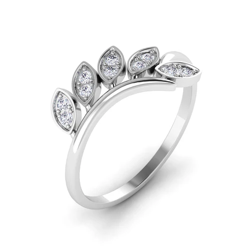 Leaf casual ring