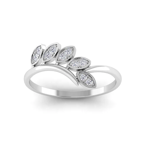 Leaf casual ring
