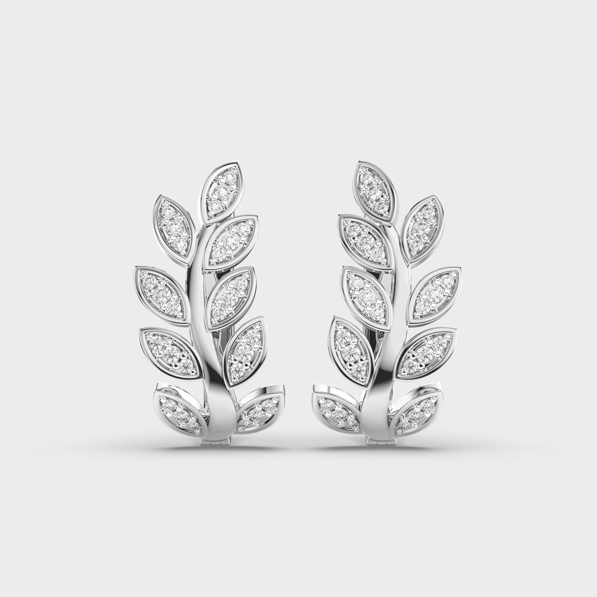 Golden Leaf Bliss Hoops