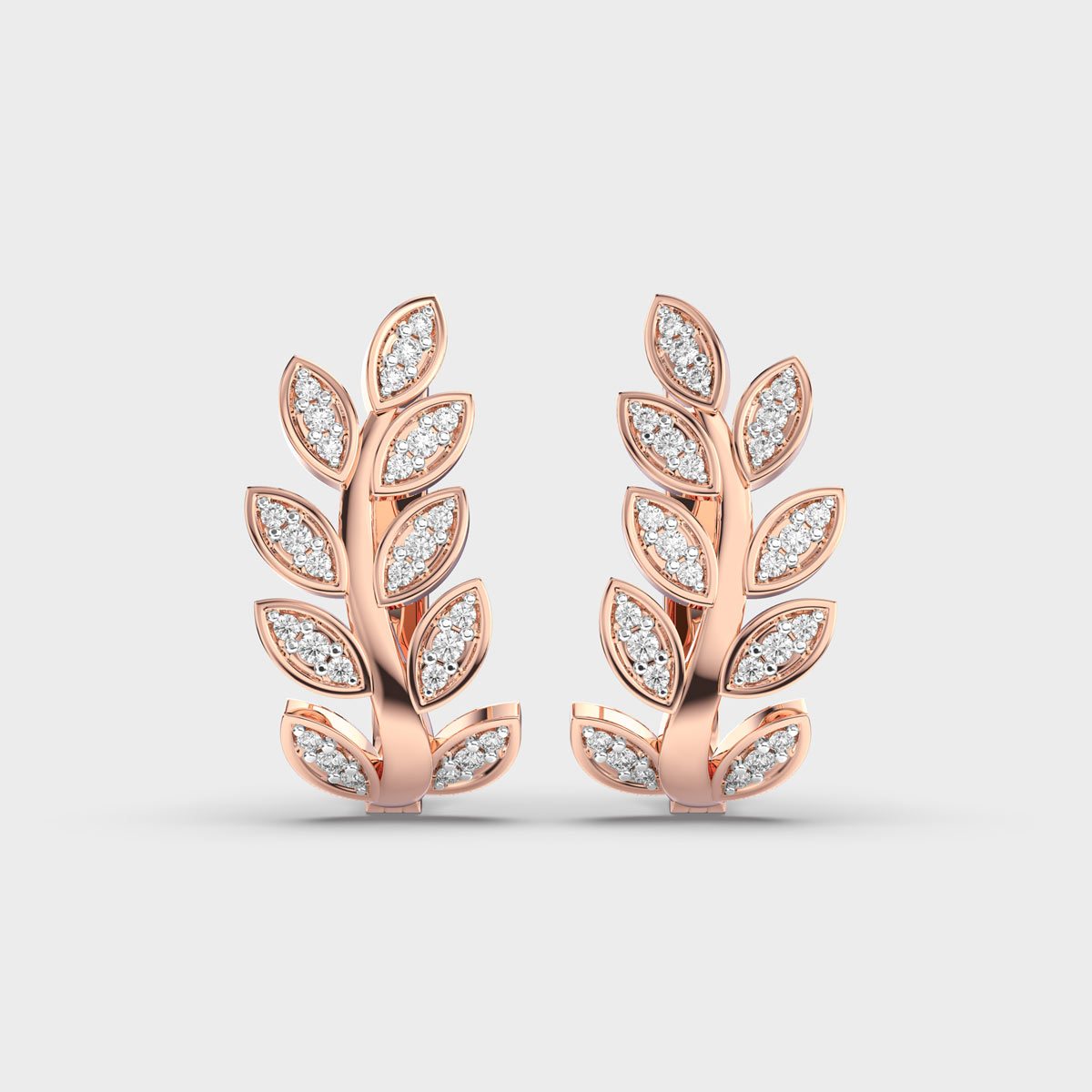 Golden Leaf Bliss Hoops