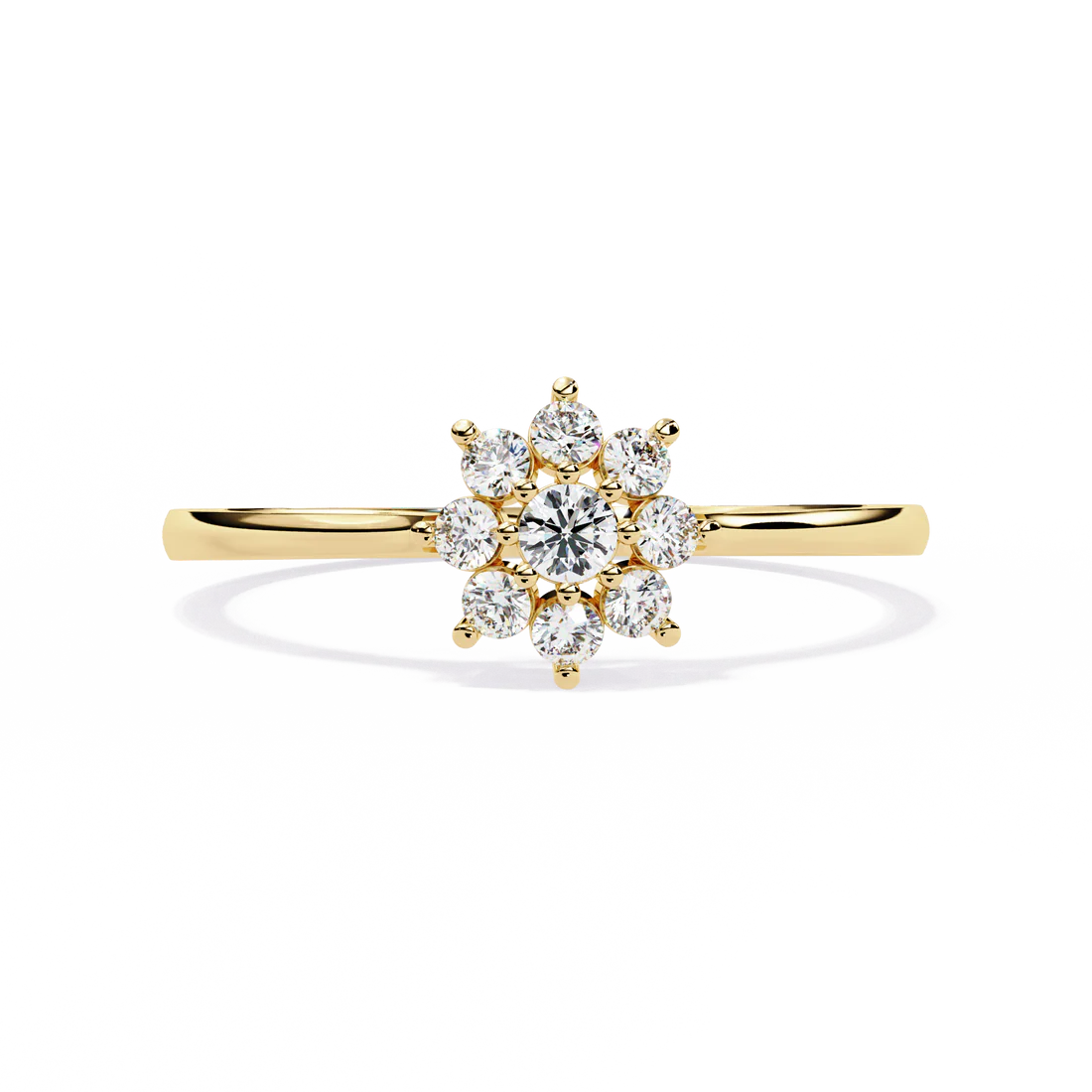 Timeless Glow Round Diamond Ring
