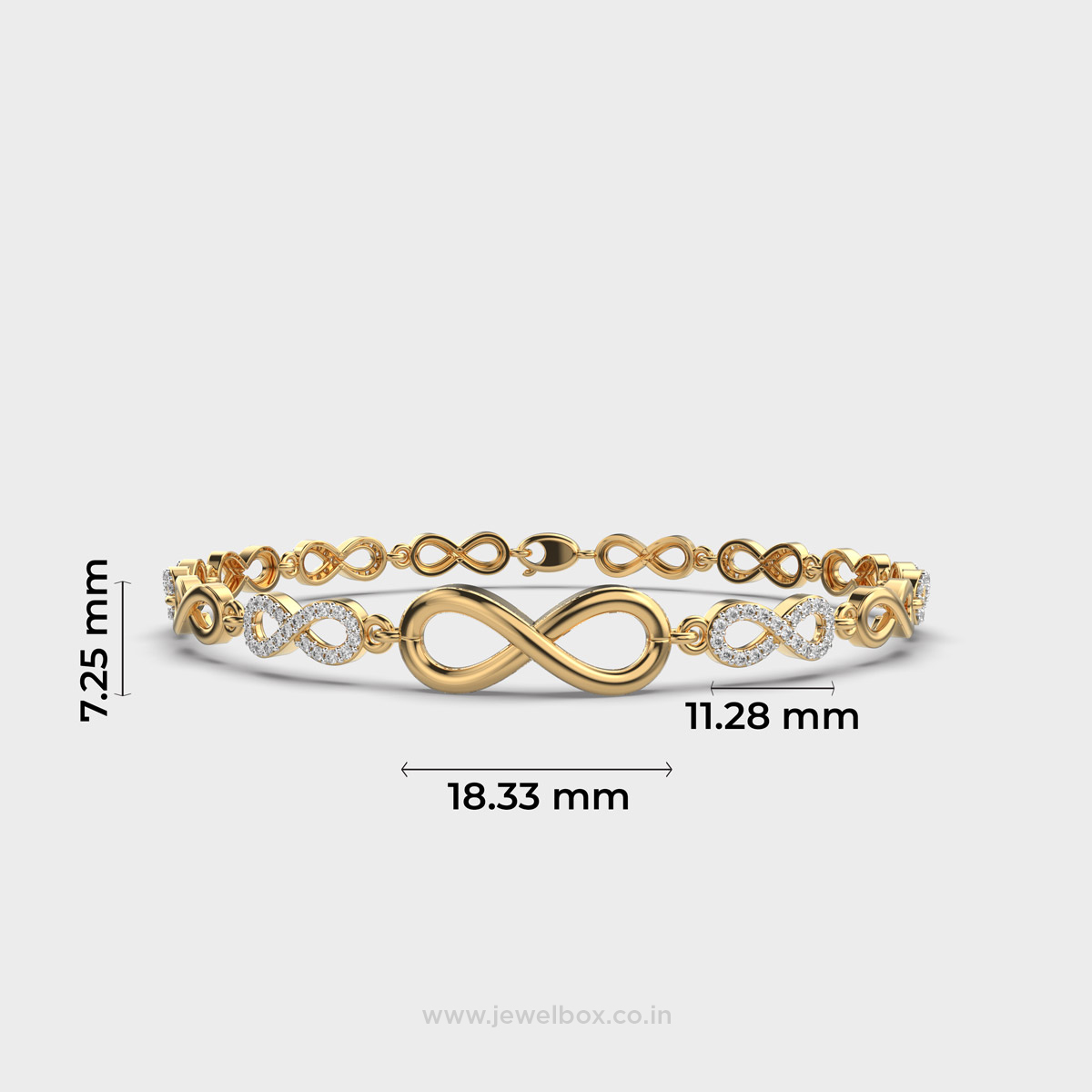 Infinity Diamond Bracelet