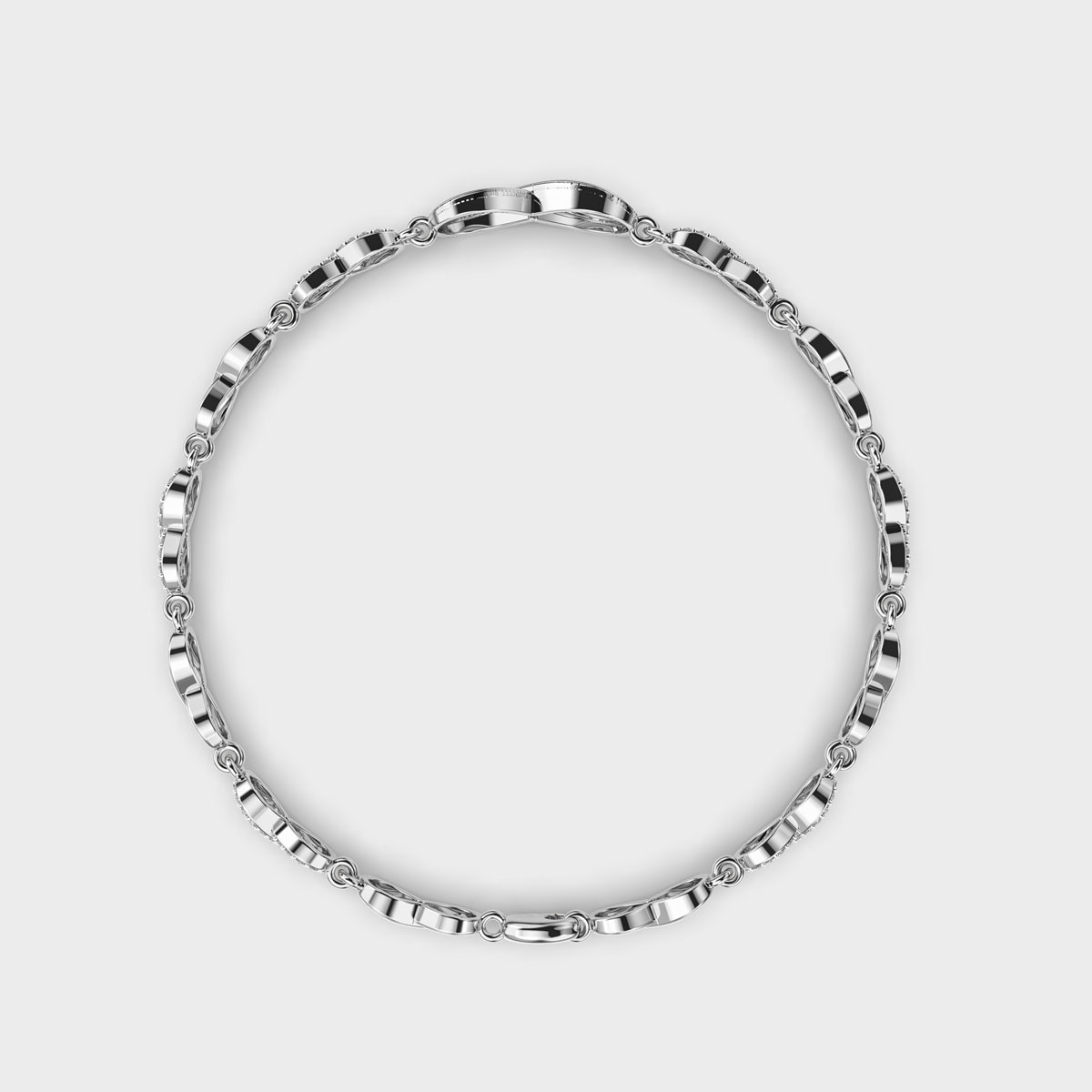 Infinity Diamond Bracelet