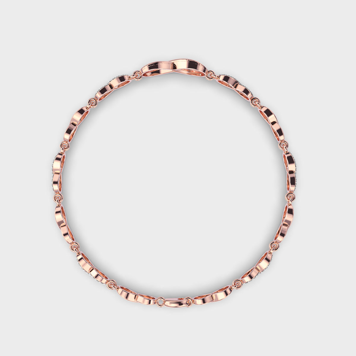Infinity Diamond Bracelet