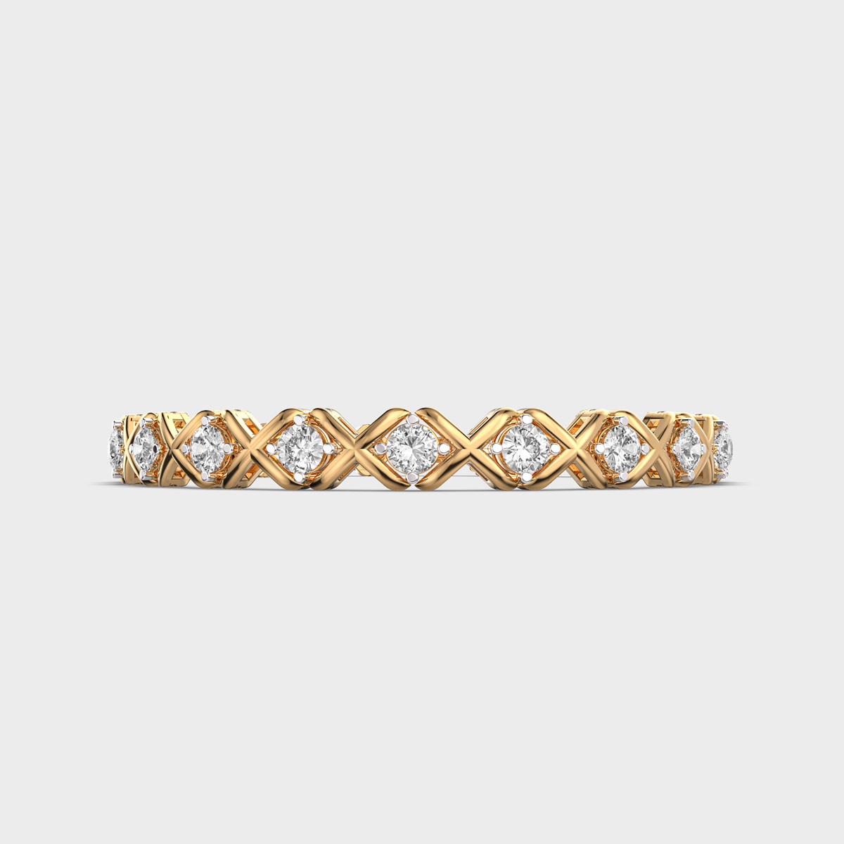 Cross and Nought Bracelet