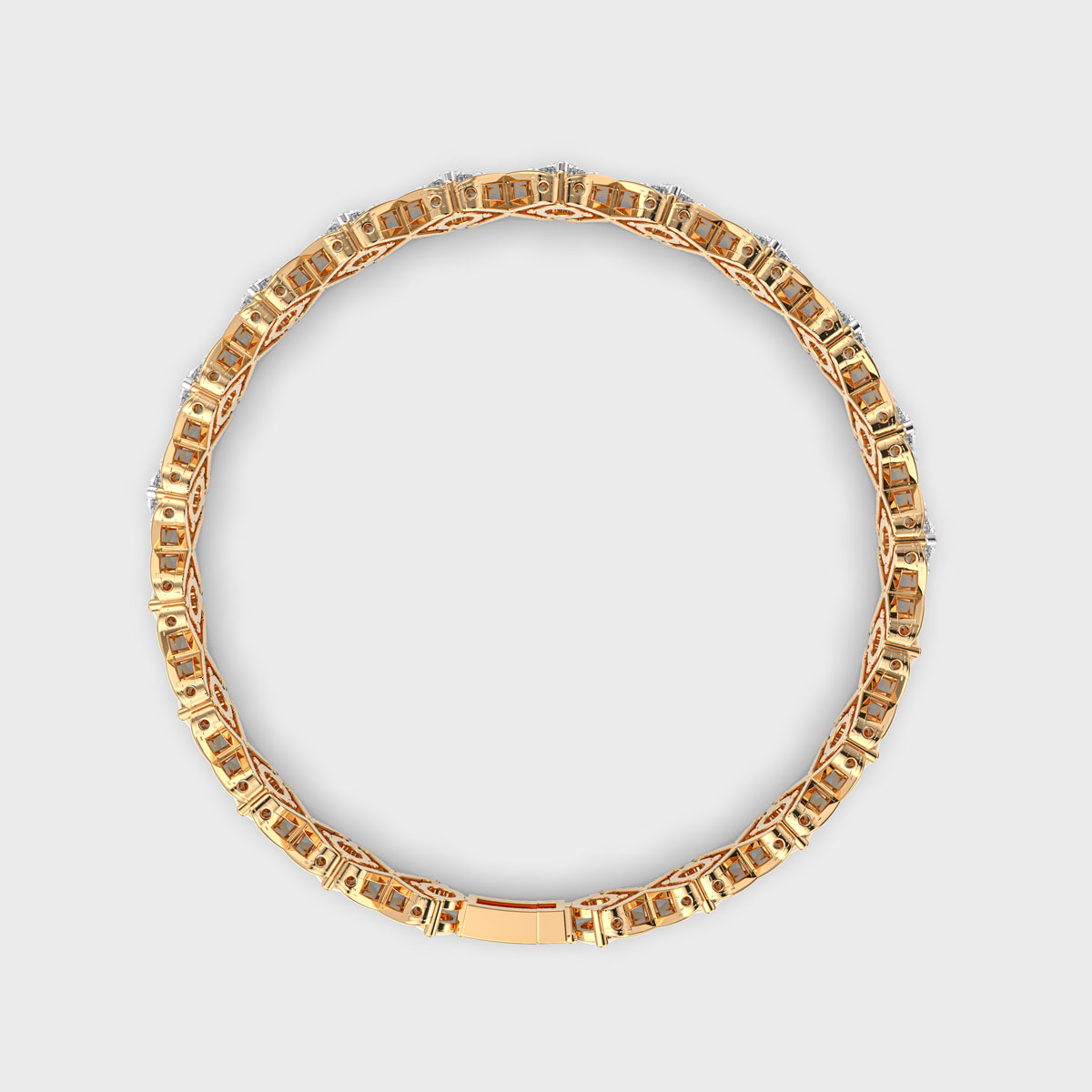 Cross and Nought Bracelet