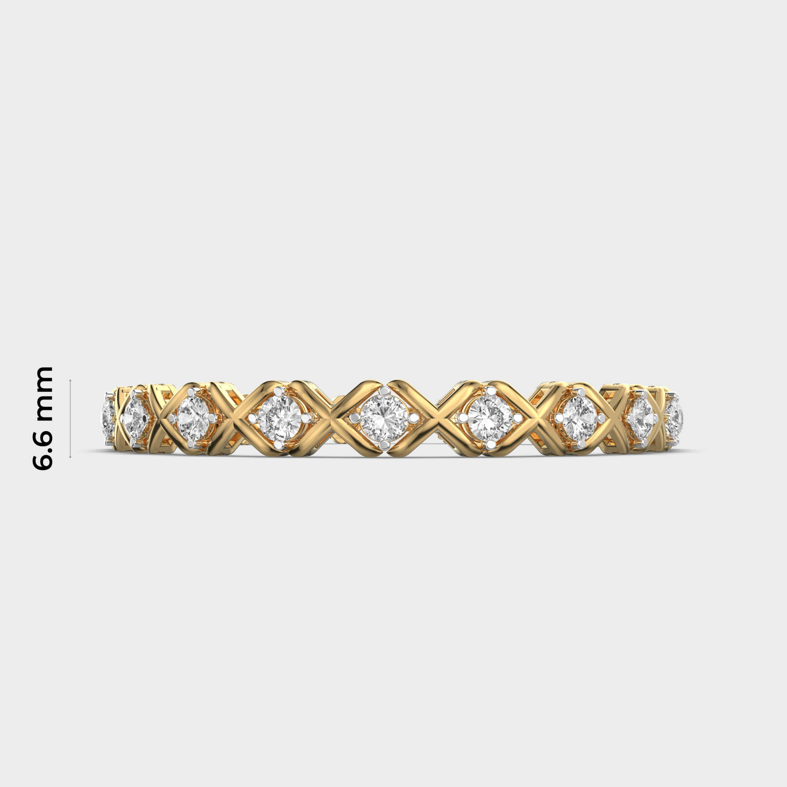 Cross and Nought Bracelet