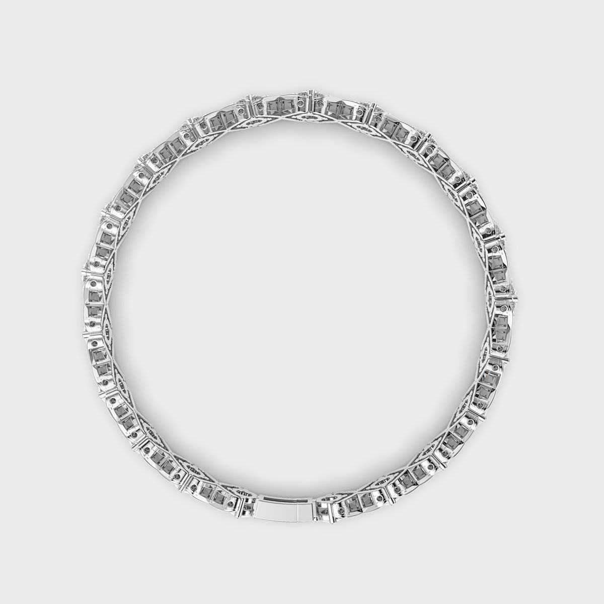Cross and Nought Bracelet