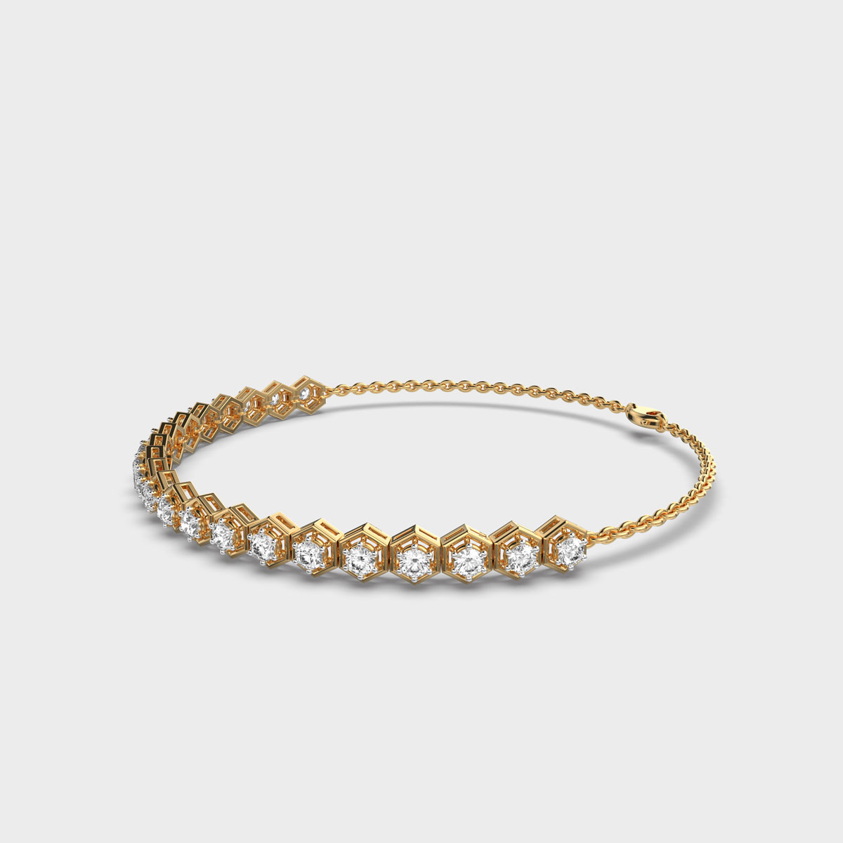 Classic Hexagon Bracelet