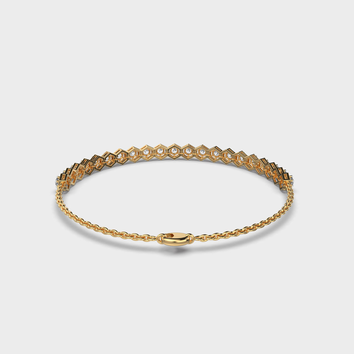 Classic Hexagon Bracelet