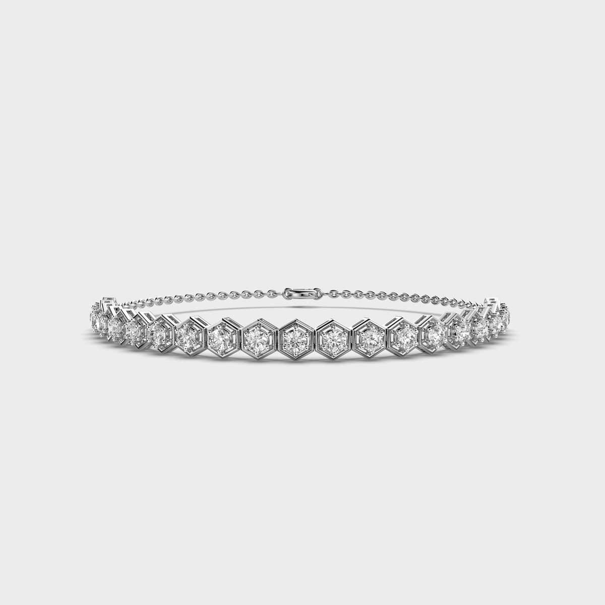 Classic Hexagon Bracelet
