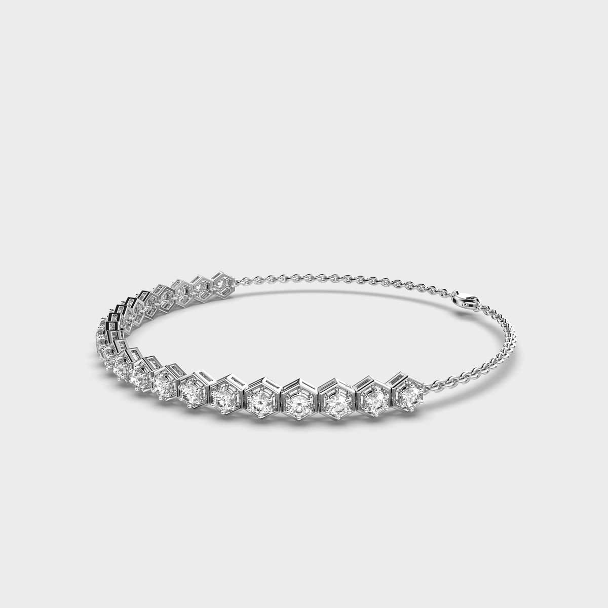 Classic Hexagon Bracelet