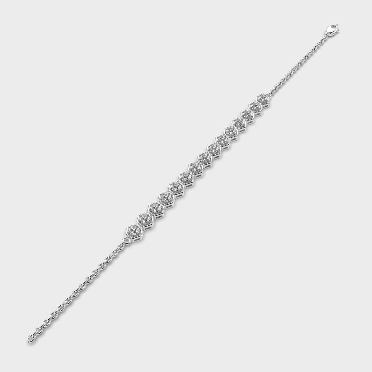 Classic Hexagon Bracelet