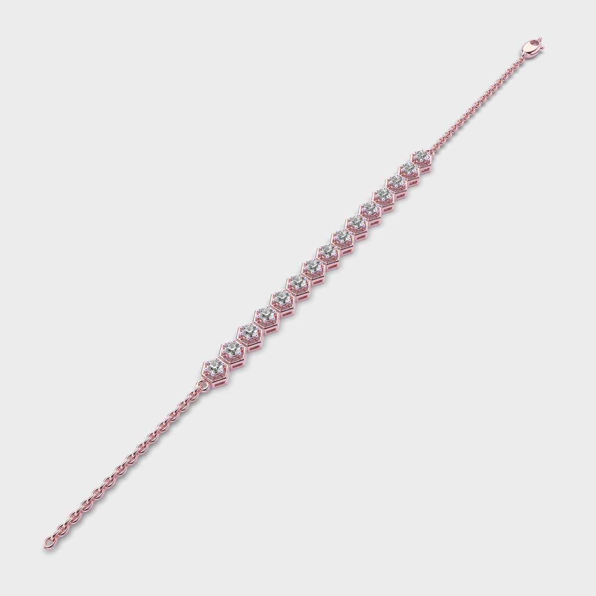 Classic Hexagon Bracelet