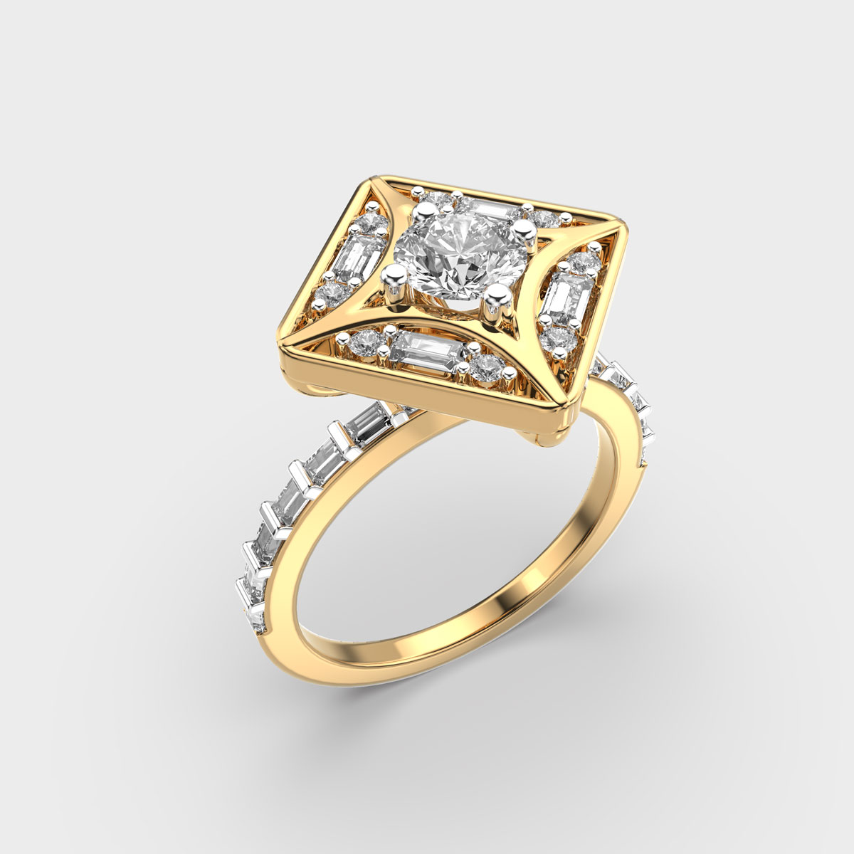 Perfect Rhythm Diamond Ring