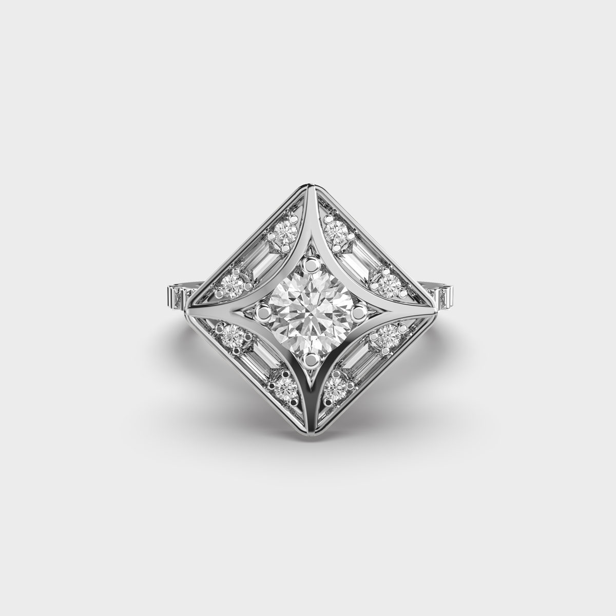 Perfect Rhythm Diamond Ring
