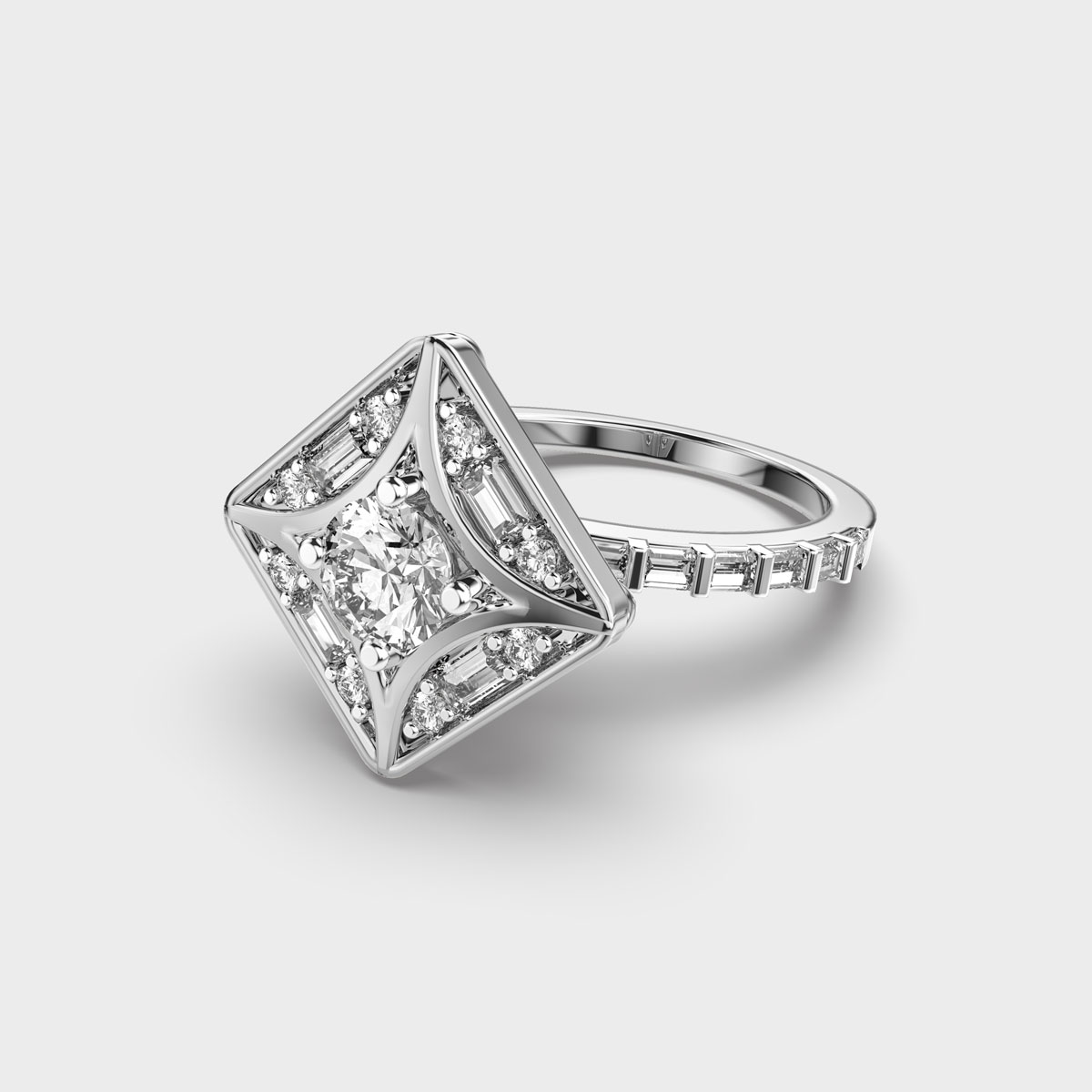 Perfect Rhythm Diamond Ring