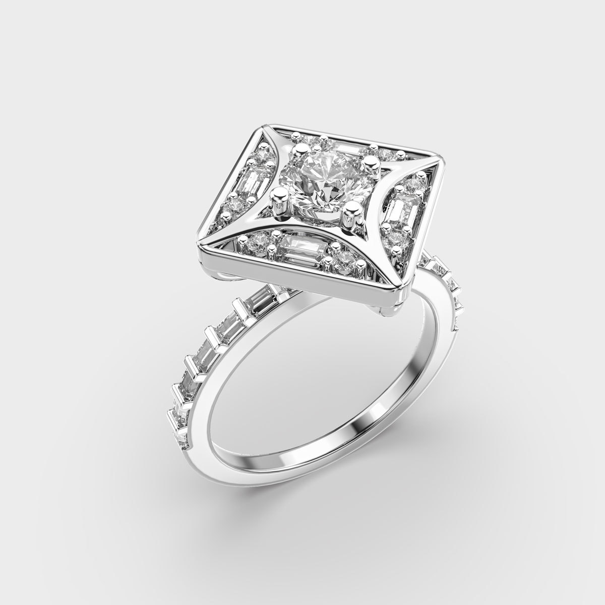Perfect Rhythm Diamond Ring