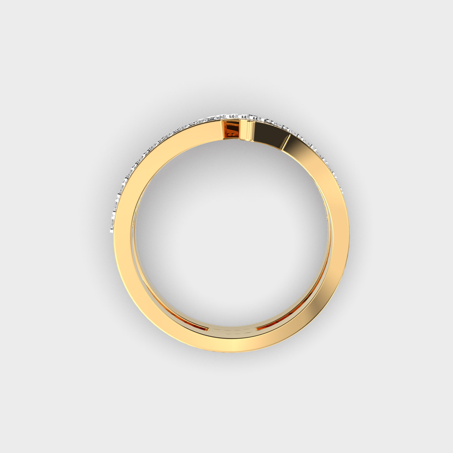 Slim Spark Diamond Ring