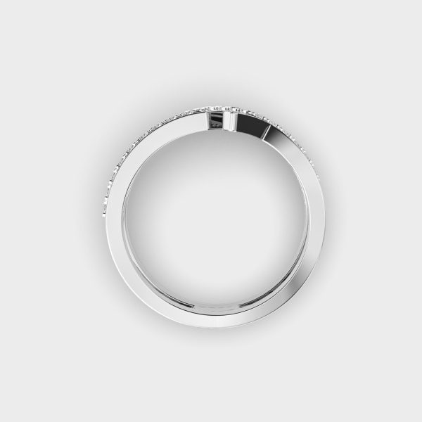 Slim Spark Diamond Ring