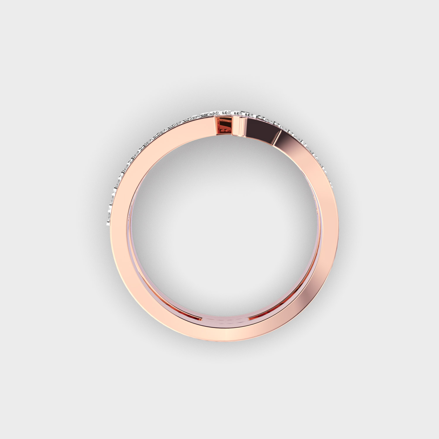Slim Spark Diamond Ring