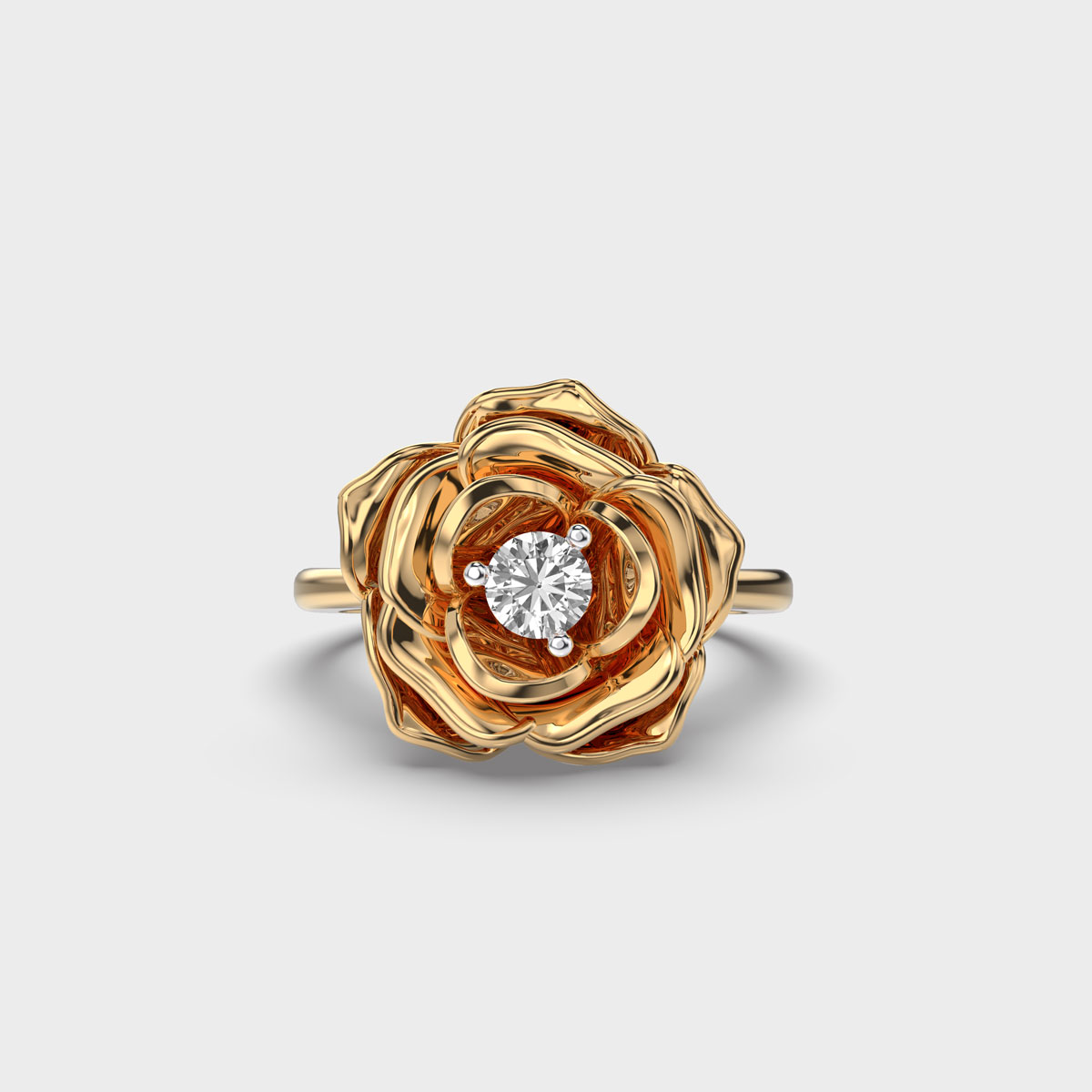 Rose Diamond Ring