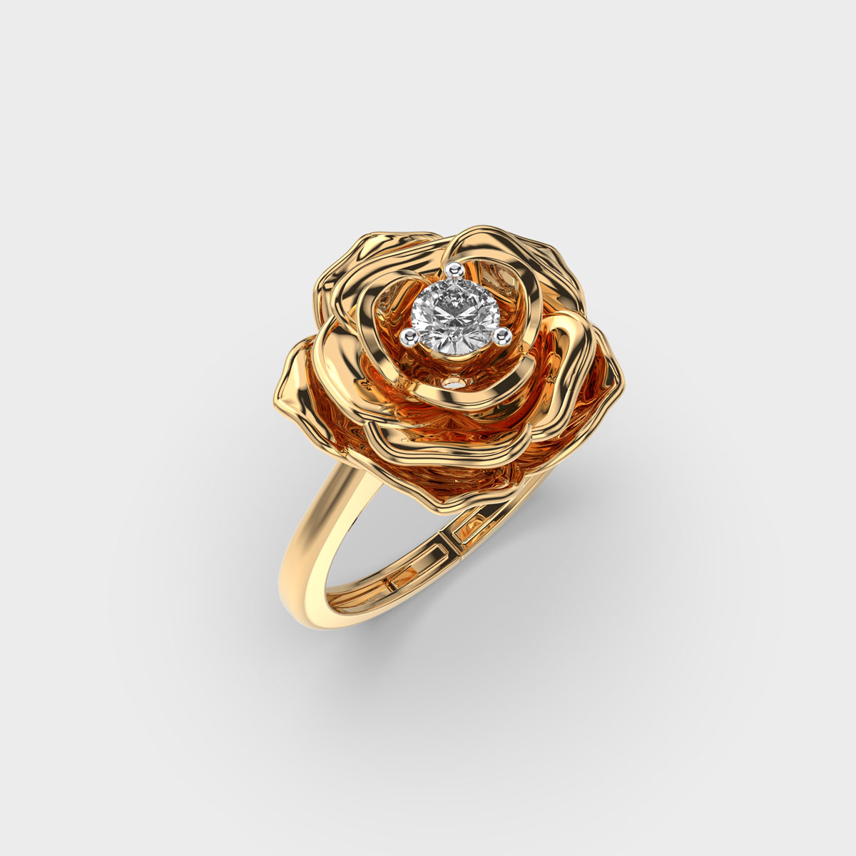 Rose Diamond Ring