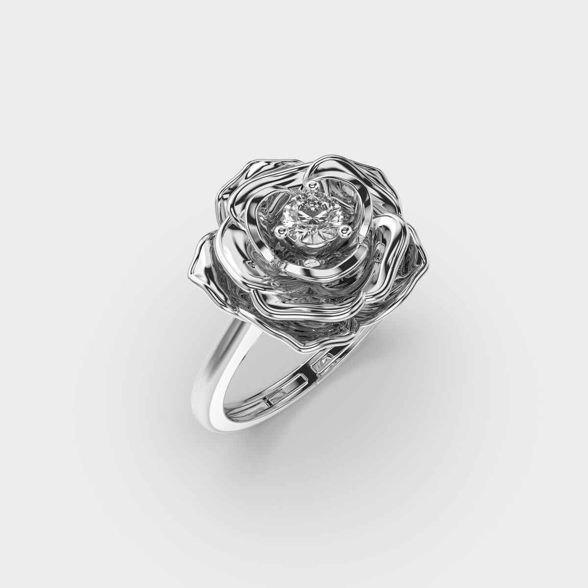 Rose Diamond Ring