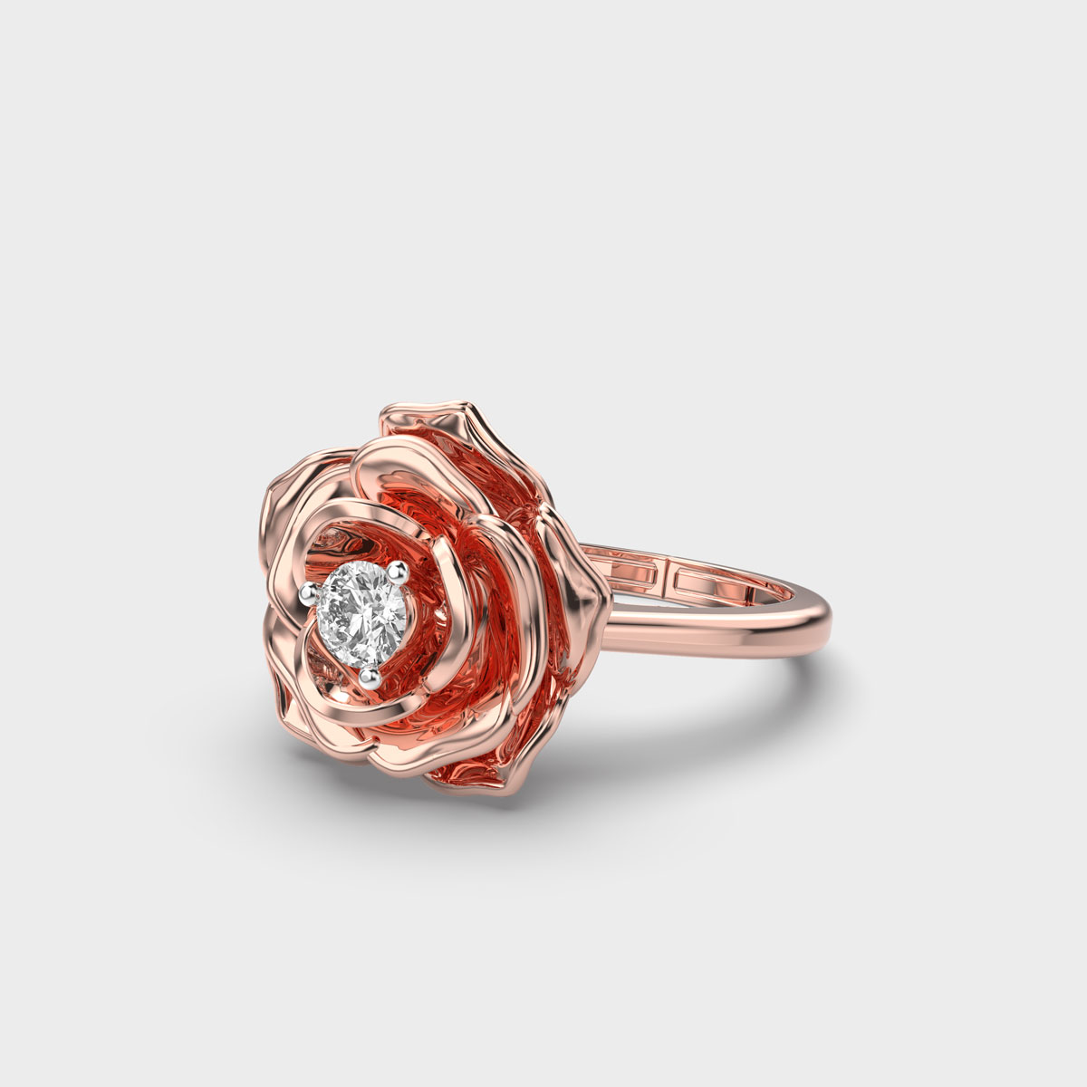 Rose Diamond Ring