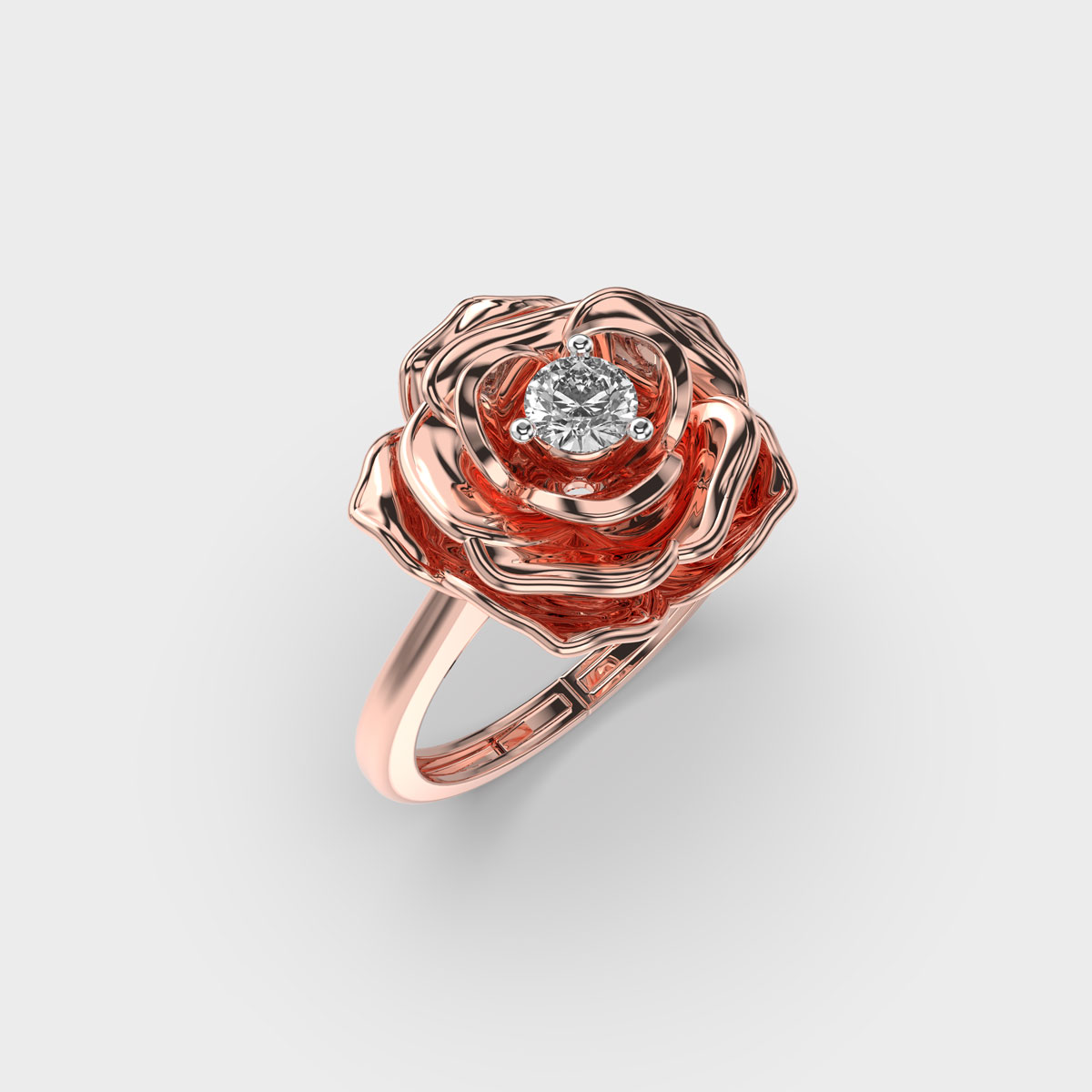 Rose Diamond Ring