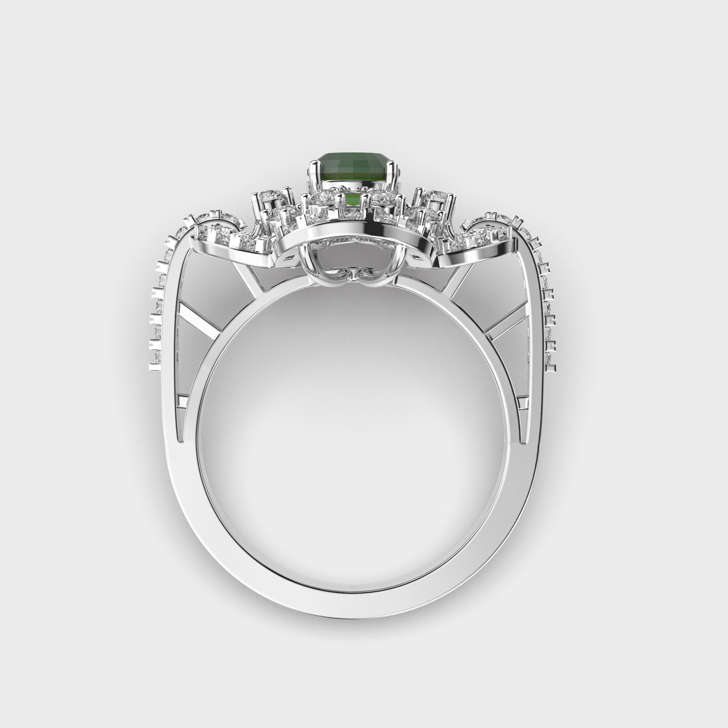 Luxe Bloom Diamond Ring