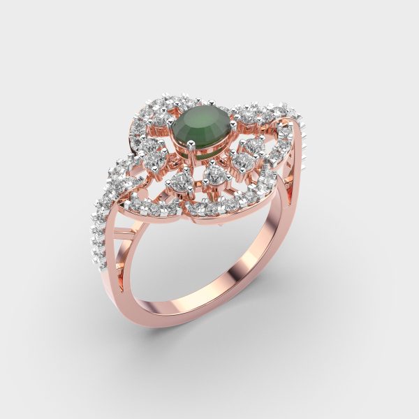 Luxe Bloom Diamond Ring