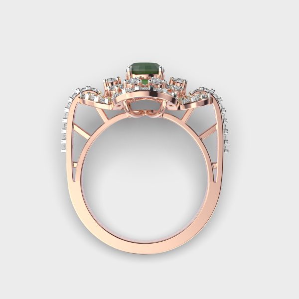 Luxe Bloom Diamond Ring