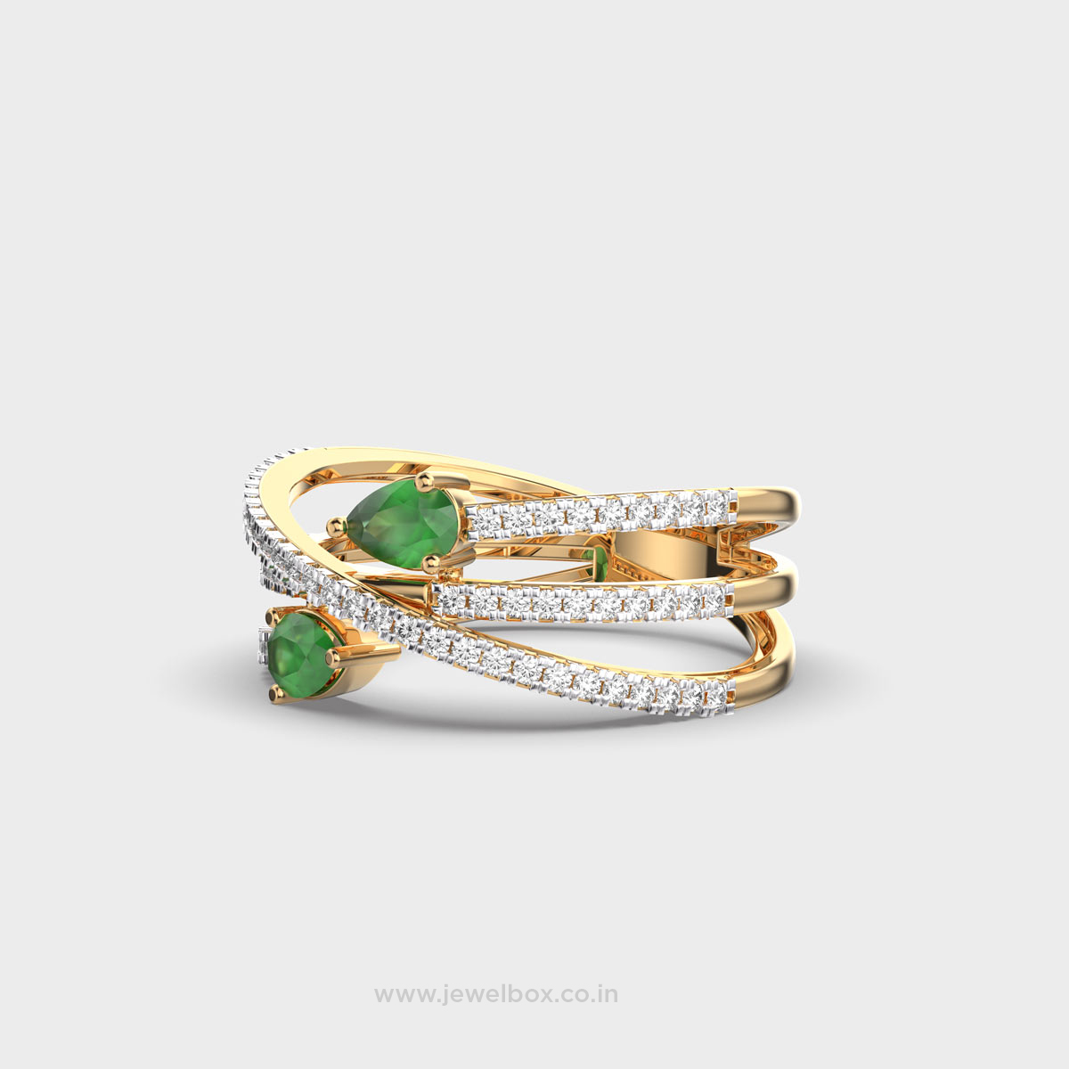 Crystal Reef Diamond Ring