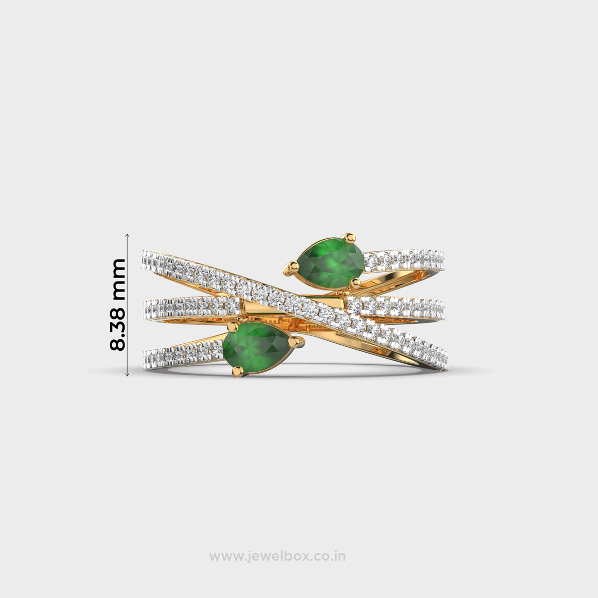 Crystal Reef Diamond Ring
