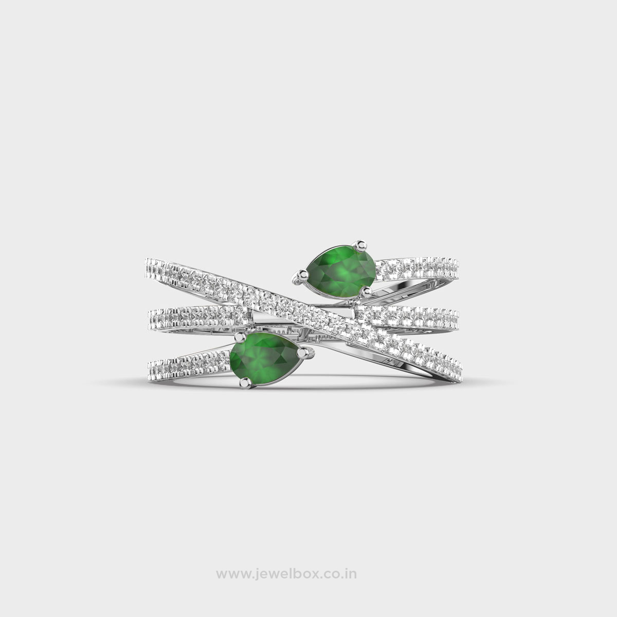 Crystal Reef Diamond Ring