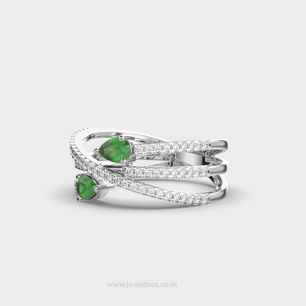 Crystal Reef Diamond Ring