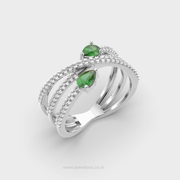 Crystal Reef Diamond Ring