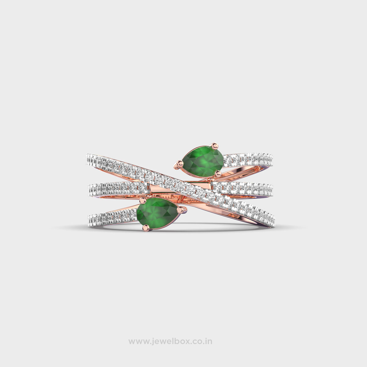 Crystal Reef Diamond Ring