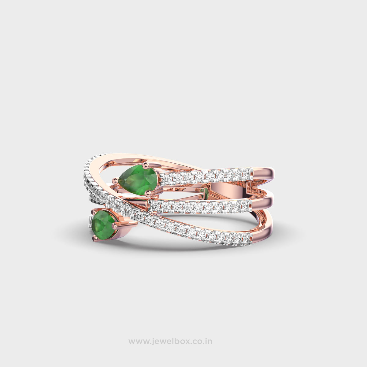 Crystal Reef Diamond Ring