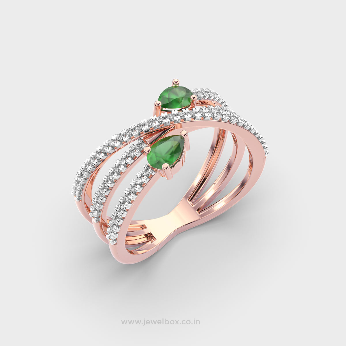 Crystal Reef Diamond Ring