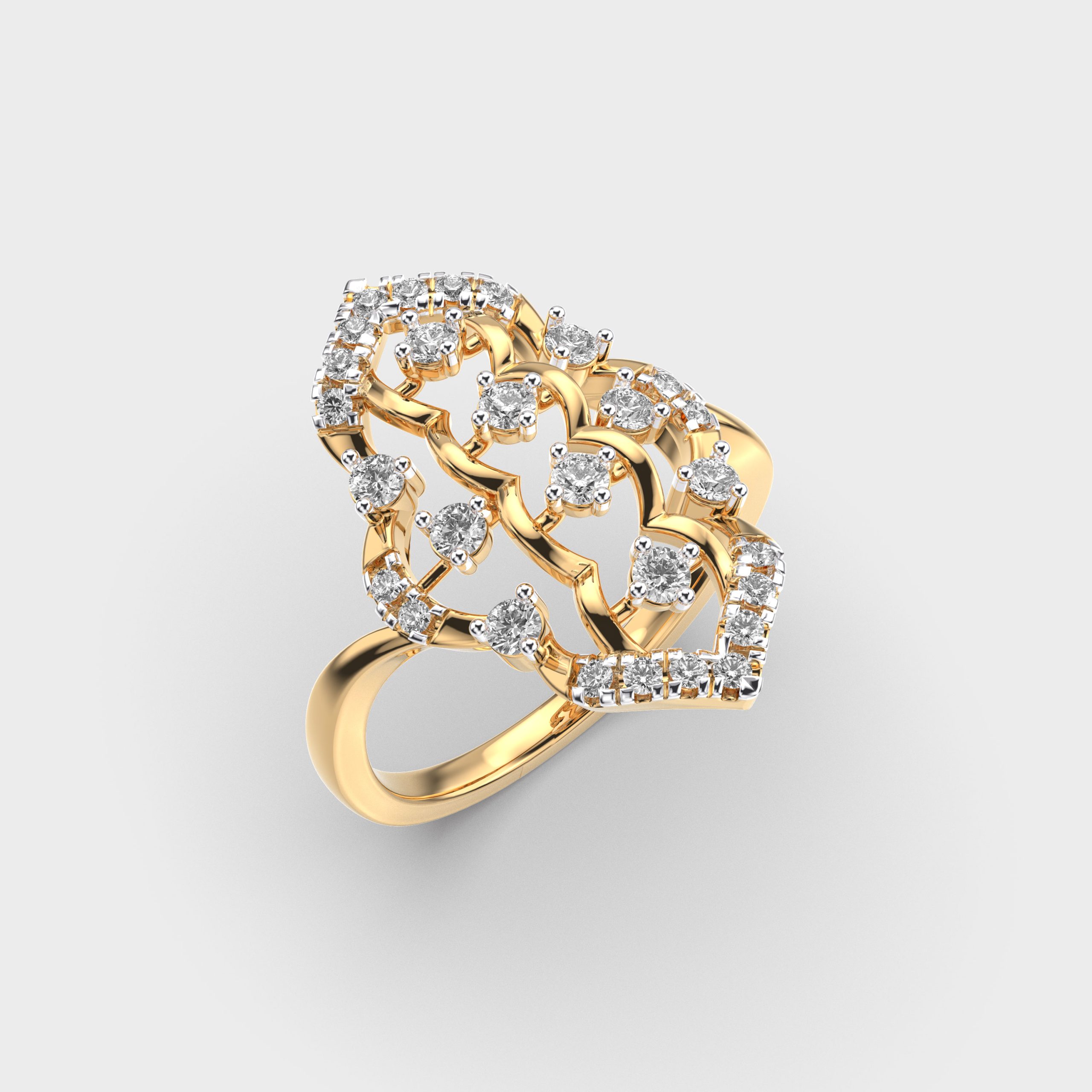 Celestial Glory Diamond Ring