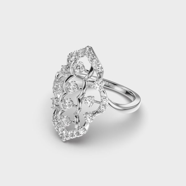 Celestial Glory Diamond Ring