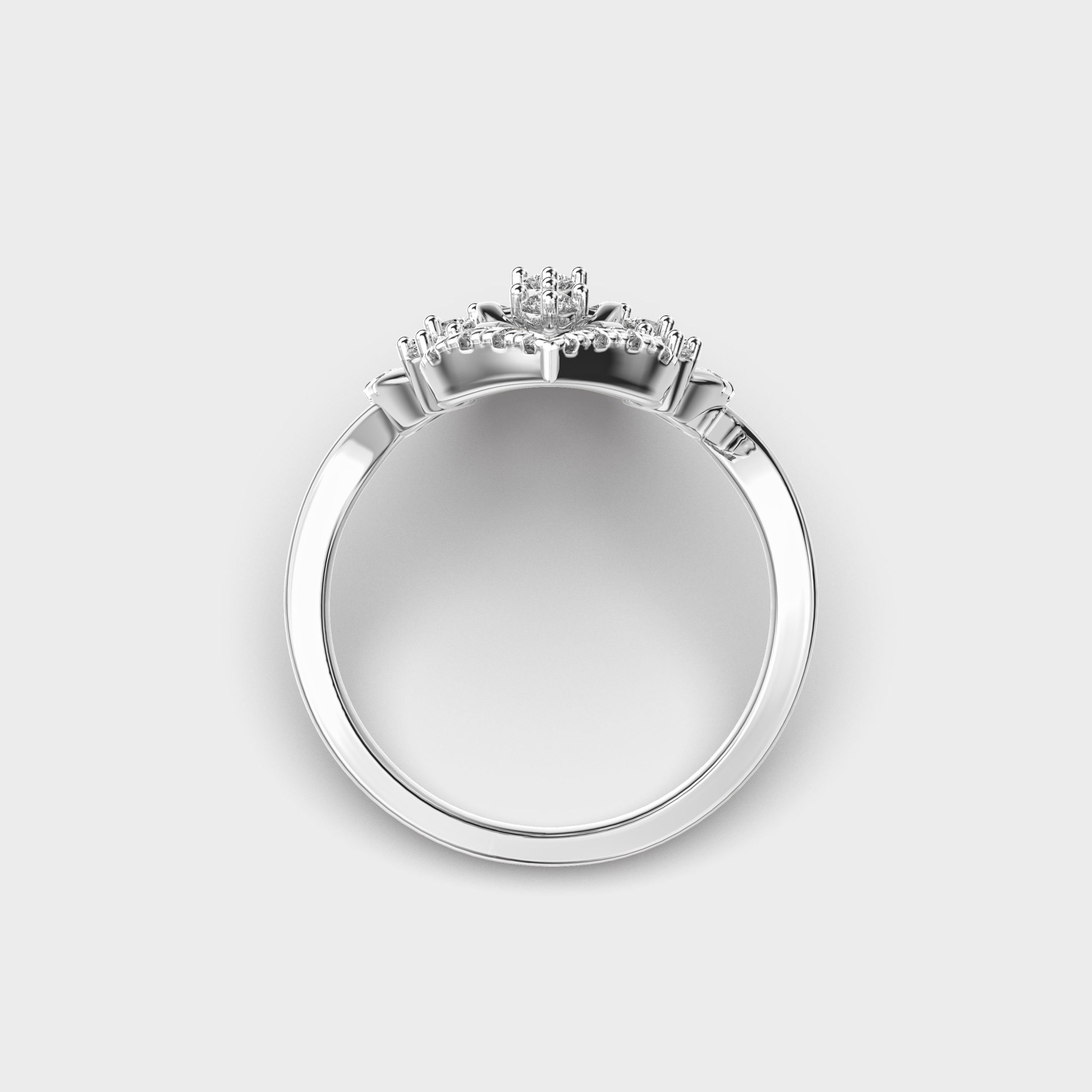 Celestial Glory Diamond Ring