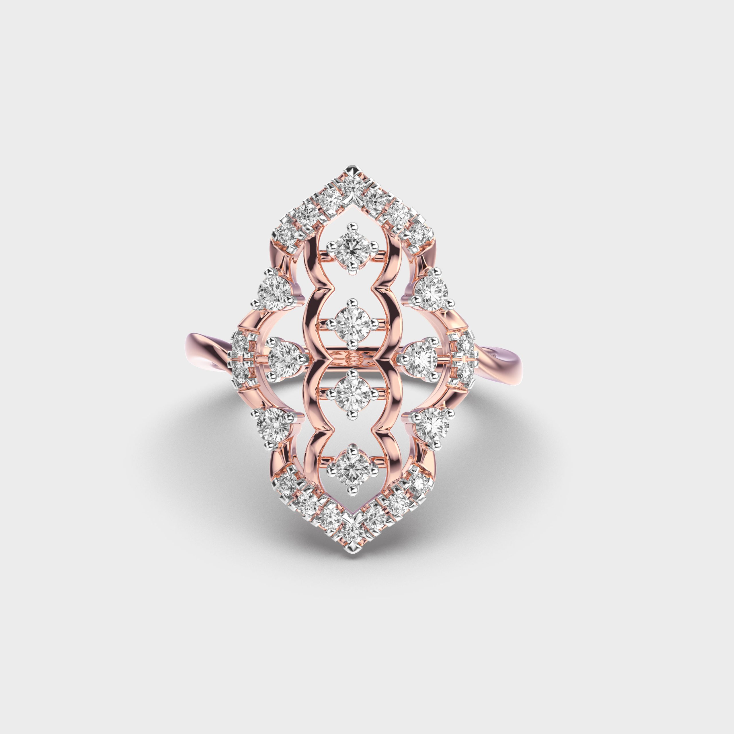 Celestial Glory Diamond Ring