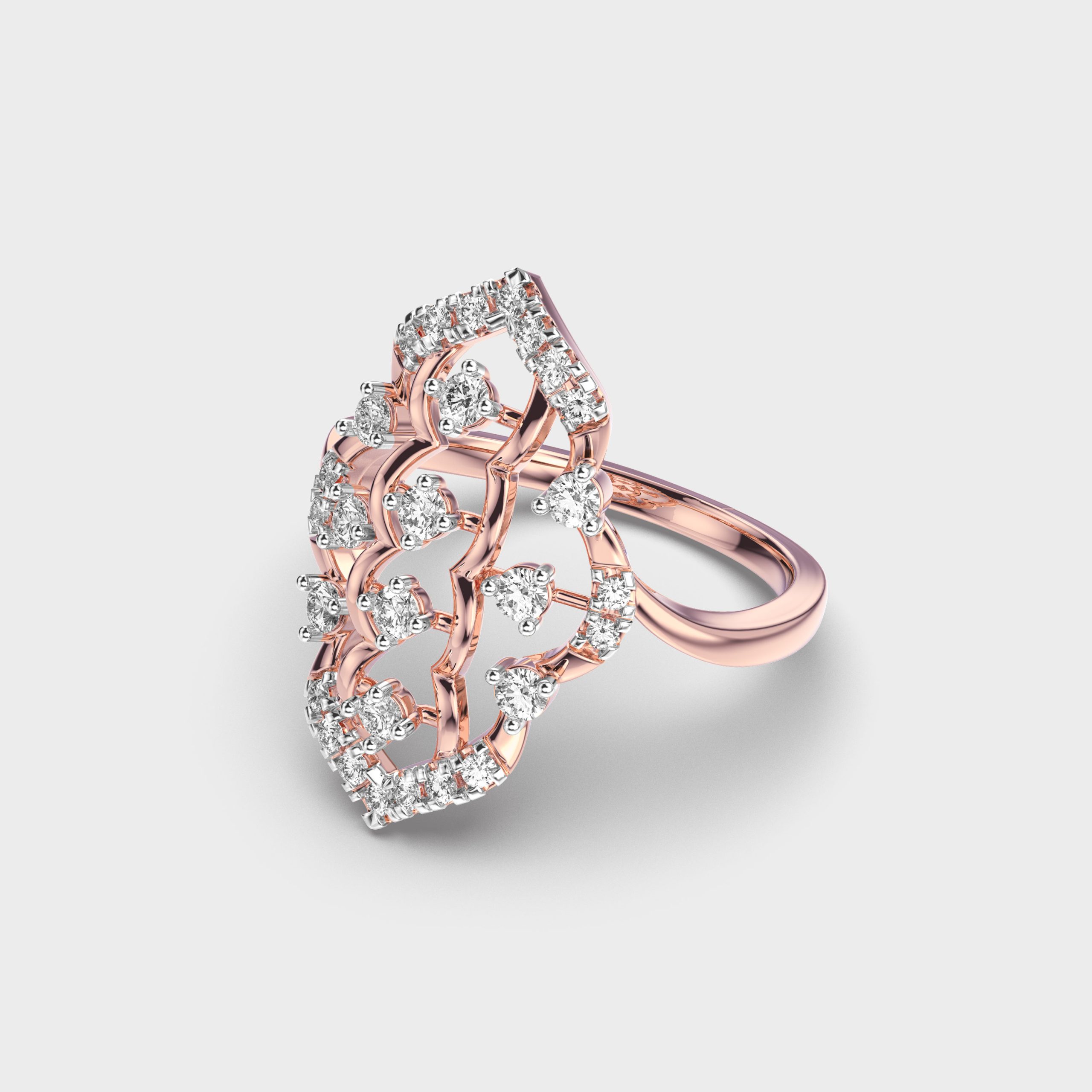 Celestial Glory Diamond Ring