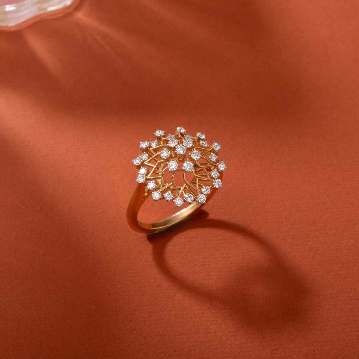 Jazzy Fireworks Diamond Ring