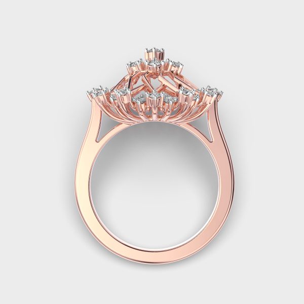 Jazzy Fireworks Diamond Ring