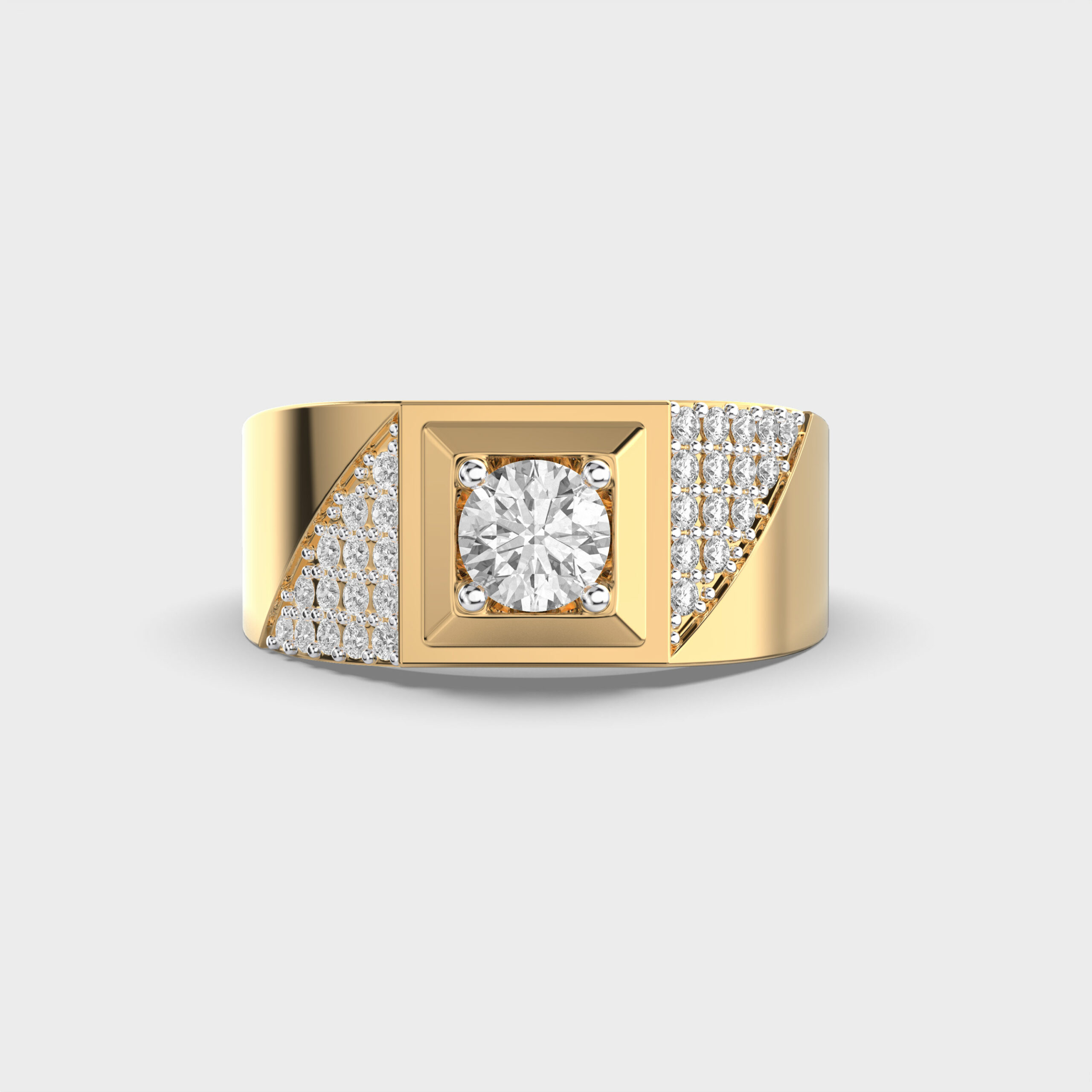 Sync Point Men’s Diamond Ring