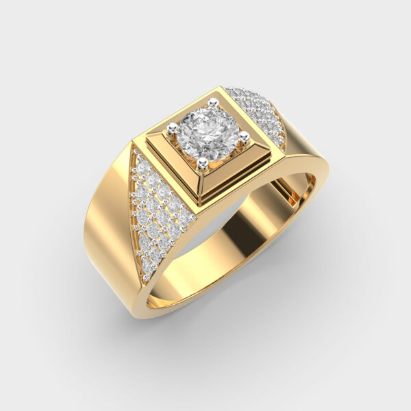 Sync Point Men’s Diamond Ring